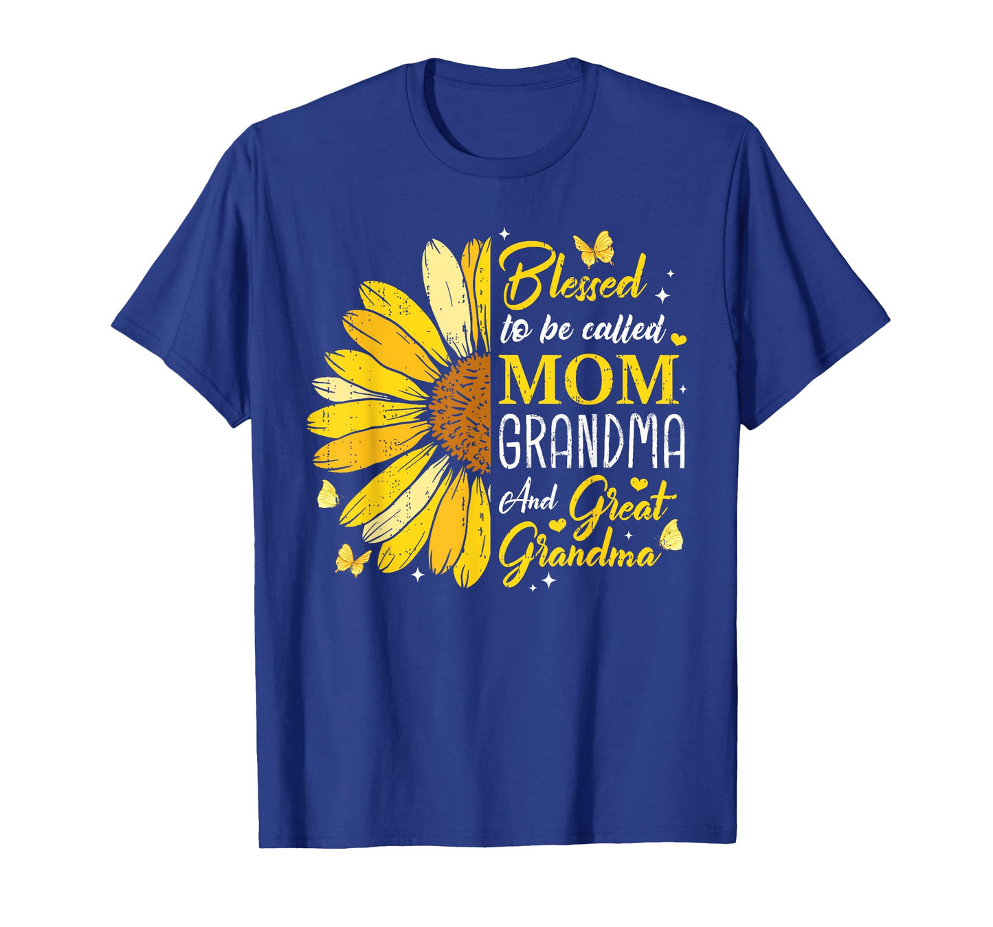 Blessed To Be Called Mom Grandma Great Grandma Mother's Day T-Shirt