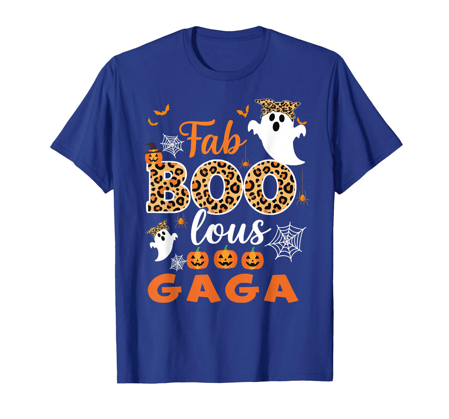 Cute Leopard Fab Boo Lous Gaga Spooky Halloween Costume Gift T-Shirt
