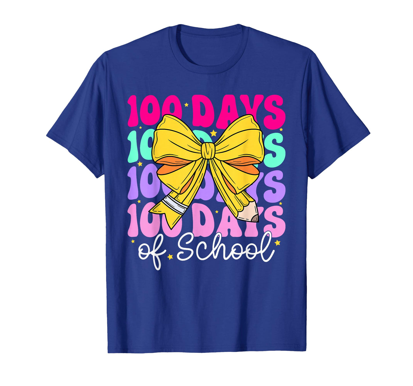 100 Days of School Teacher 100th Day of School Girls Kids T-Shirt