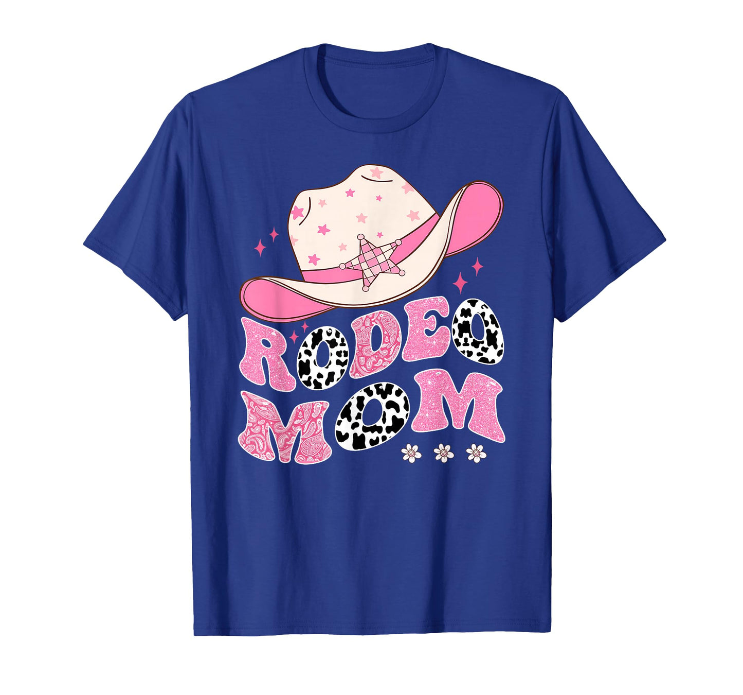 Rodeo Mom Pink CowGirl 1St Birthday Family Matching T-Shirt