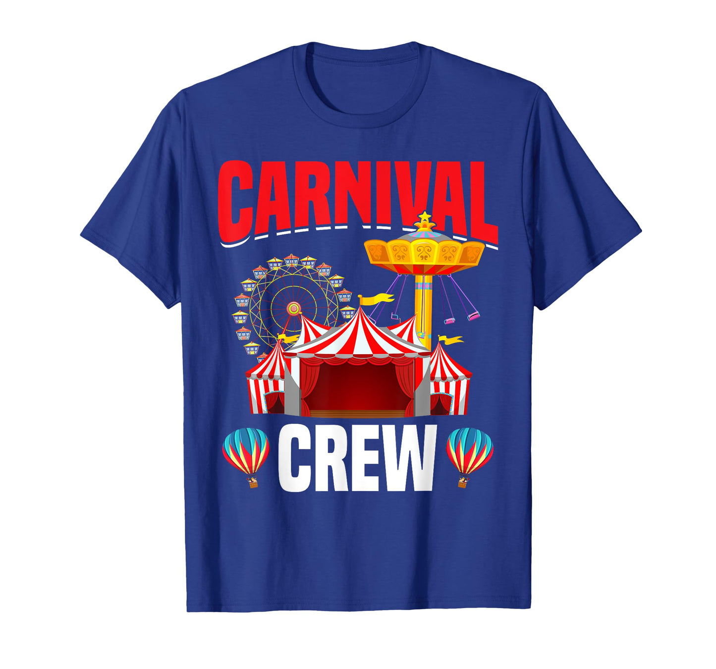 Carnival Crew Funny Circus Staff Costume Circus Theme Party T-Shirt