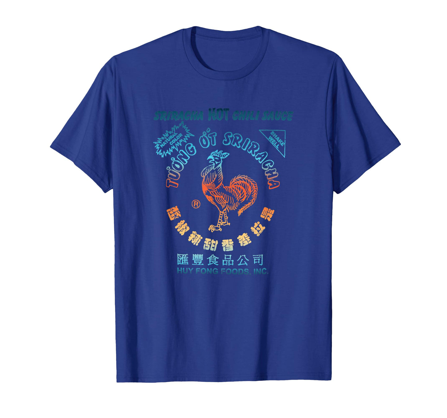 Vintage Funny Sriracha Hot Chili Sauce Gift T-Shirt
