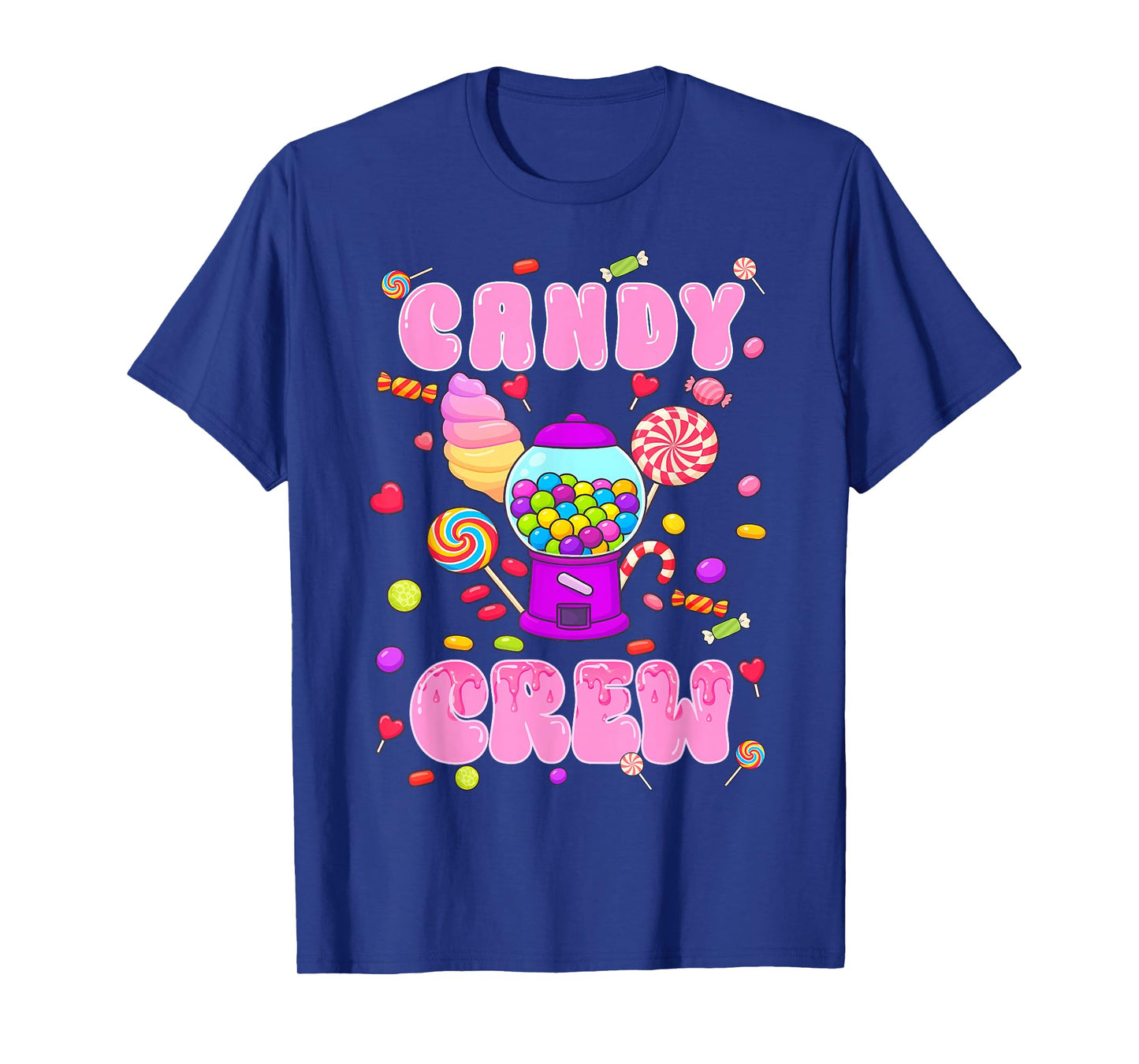 Candy Crew Candy Land Decorations Sweetie Candy Squad Kids T-Shirt
