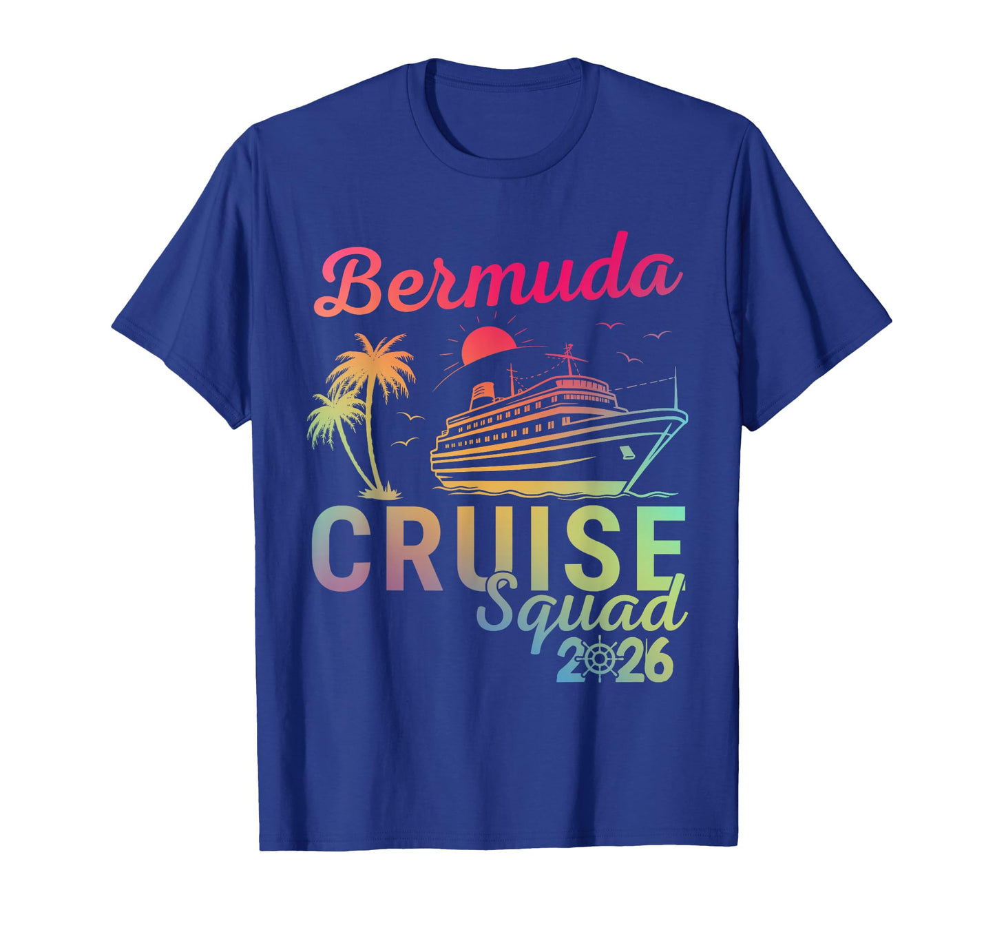 Bermuda Cruise Family 2026 Squad Vacation Matching Family T-Shirt