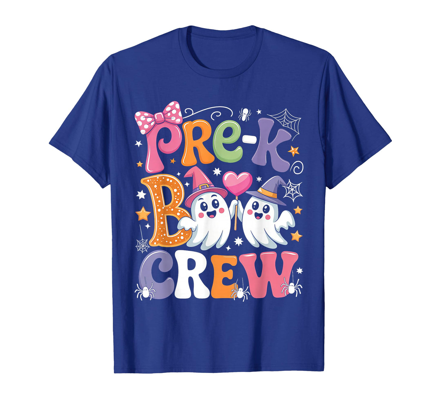 Pre-K Boo Crew Pre-K Teacher Student Kids Funny Halloween T-Shirt