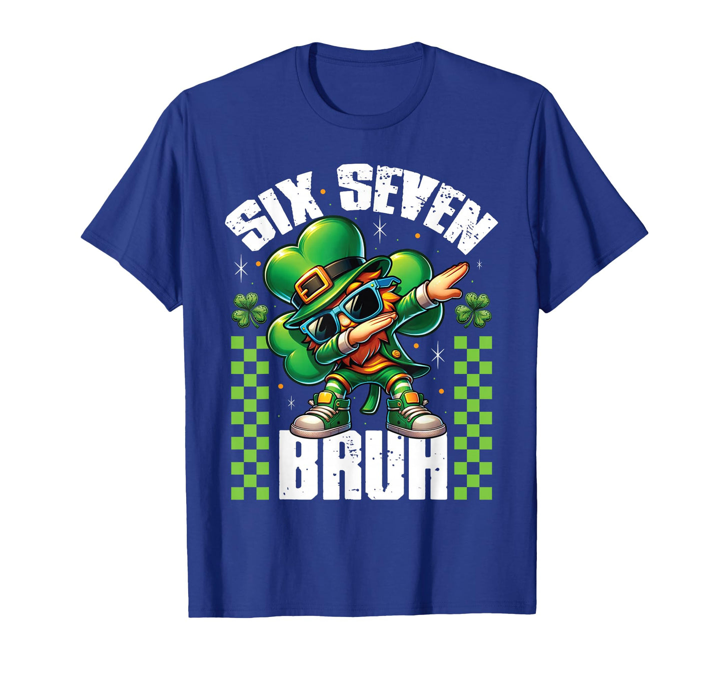 67 Six Seven Funny 6 7 Meme St Patricks Day Leprechaun 67 T-Shirt
