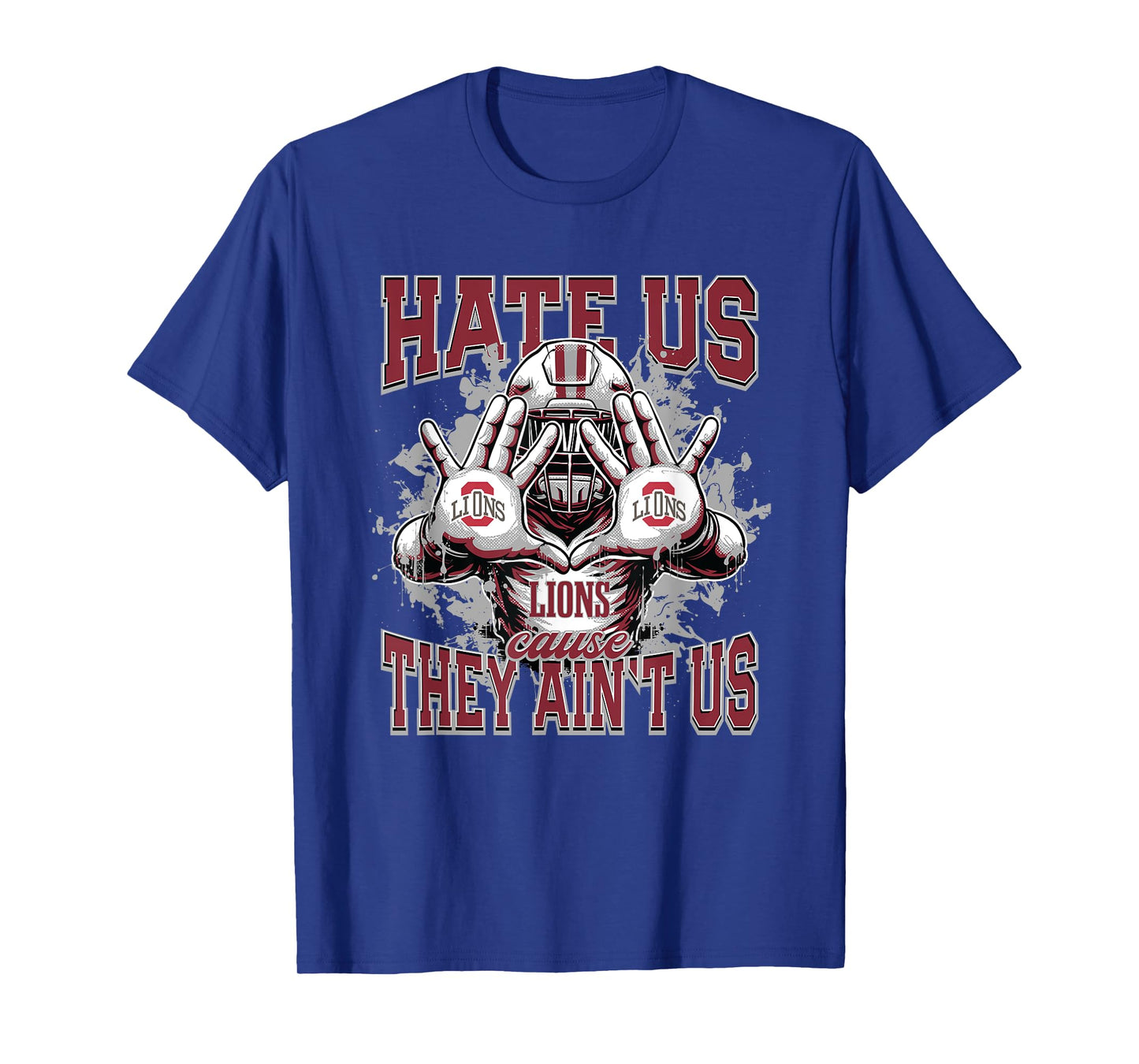 Ouachita Parish Lions Logo Hate Us Cause They Ain't HS T-Shirt