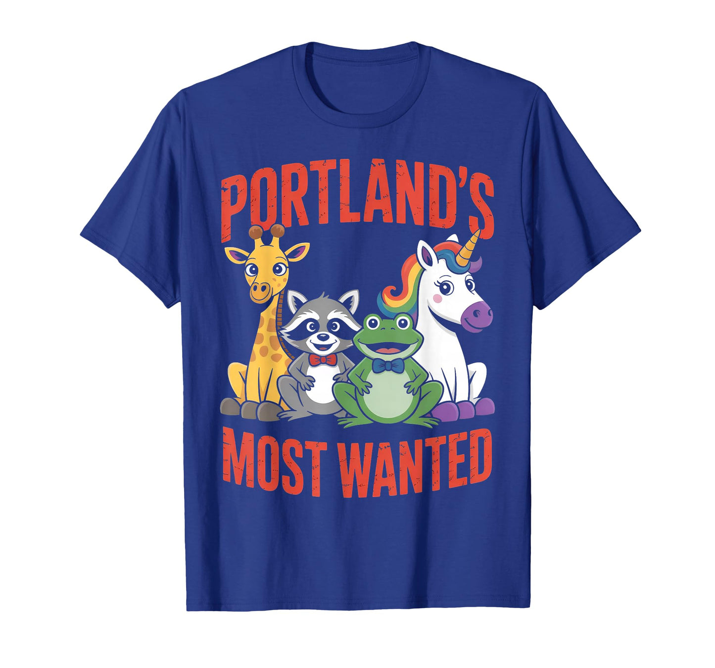 Funny Portland Protest Inflatable Protester Parody Frog T-Shirt