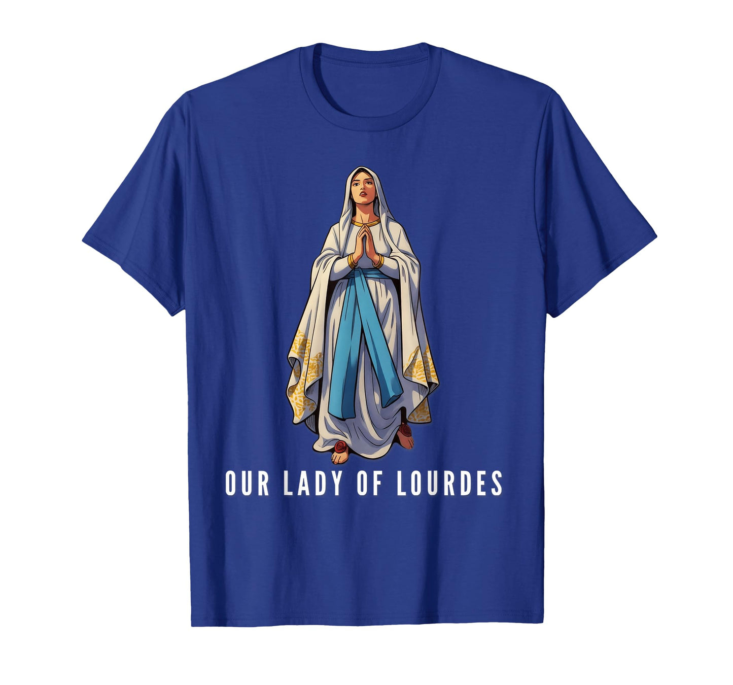Our Lady of Lourdes Immaculate Blessed Mother T-Shirt