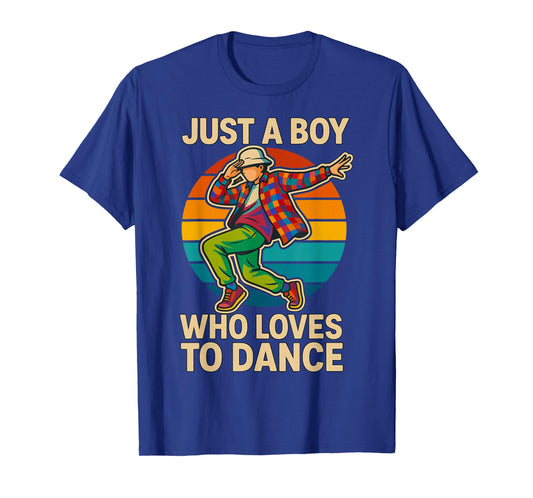 Just a Boy who Loves to Dance Dancing T-Shirt