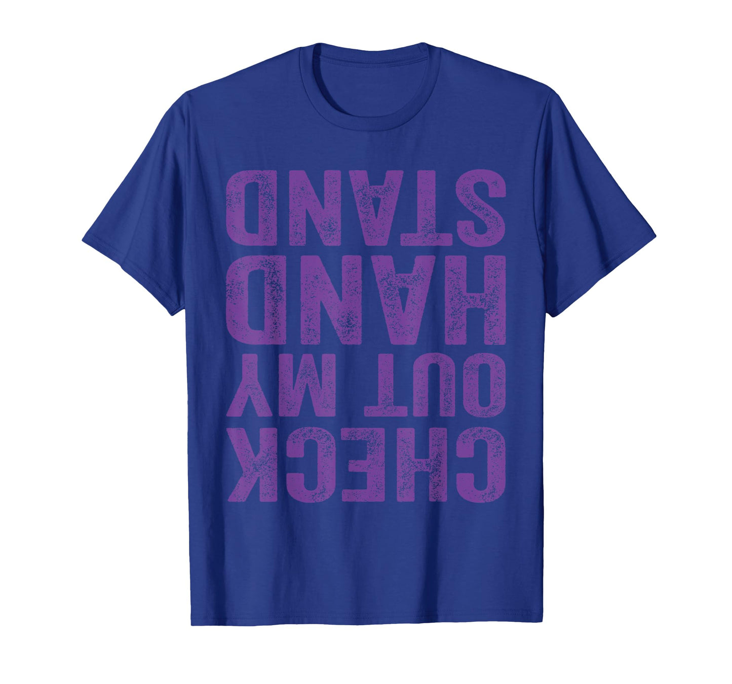 Check Out My Handstand Gymnast Yoga Funny Boys Gymnastics T-Shirt