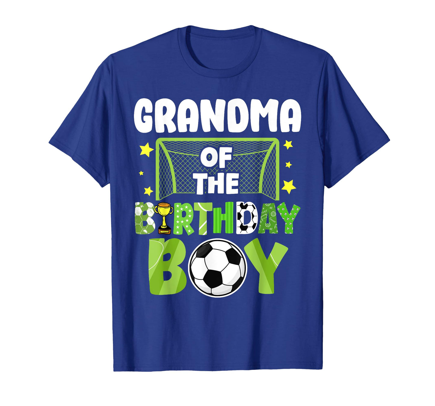 Soccer Grandma Birthday Boy Party Soccer Family Matching T-Shirt