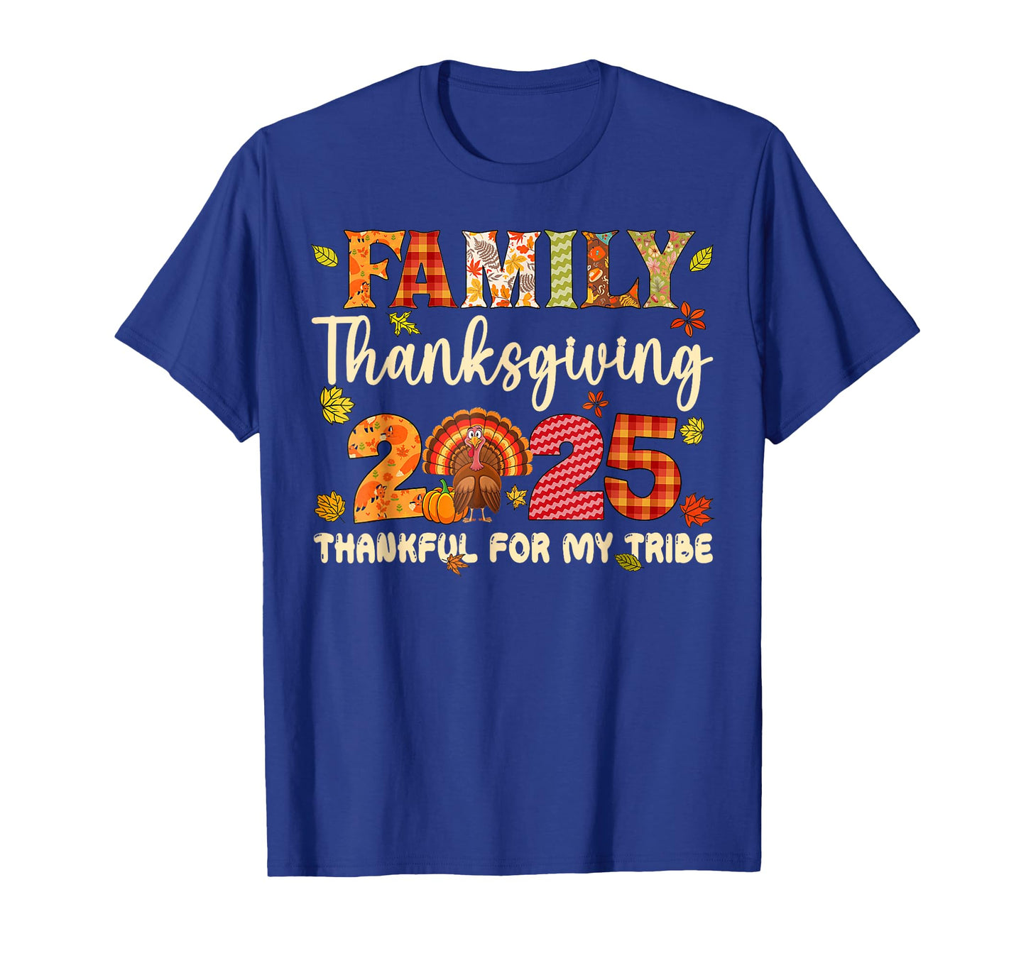 Family Thanksgiving 2025 Crew Thanksgiving Matching Group T-Shirt