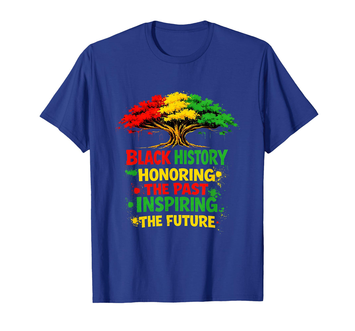 African American Black History Month Honoring The Past T-Shirt