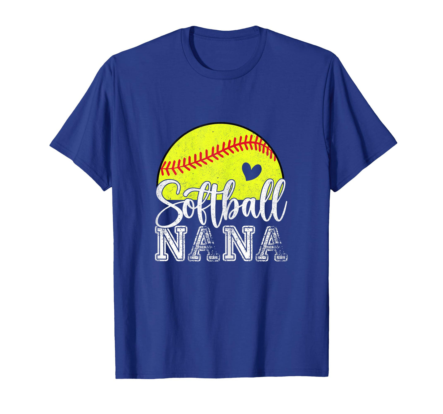 Softball Nana Gifts for Mother's Day Women Softball Lovers T-Shirt