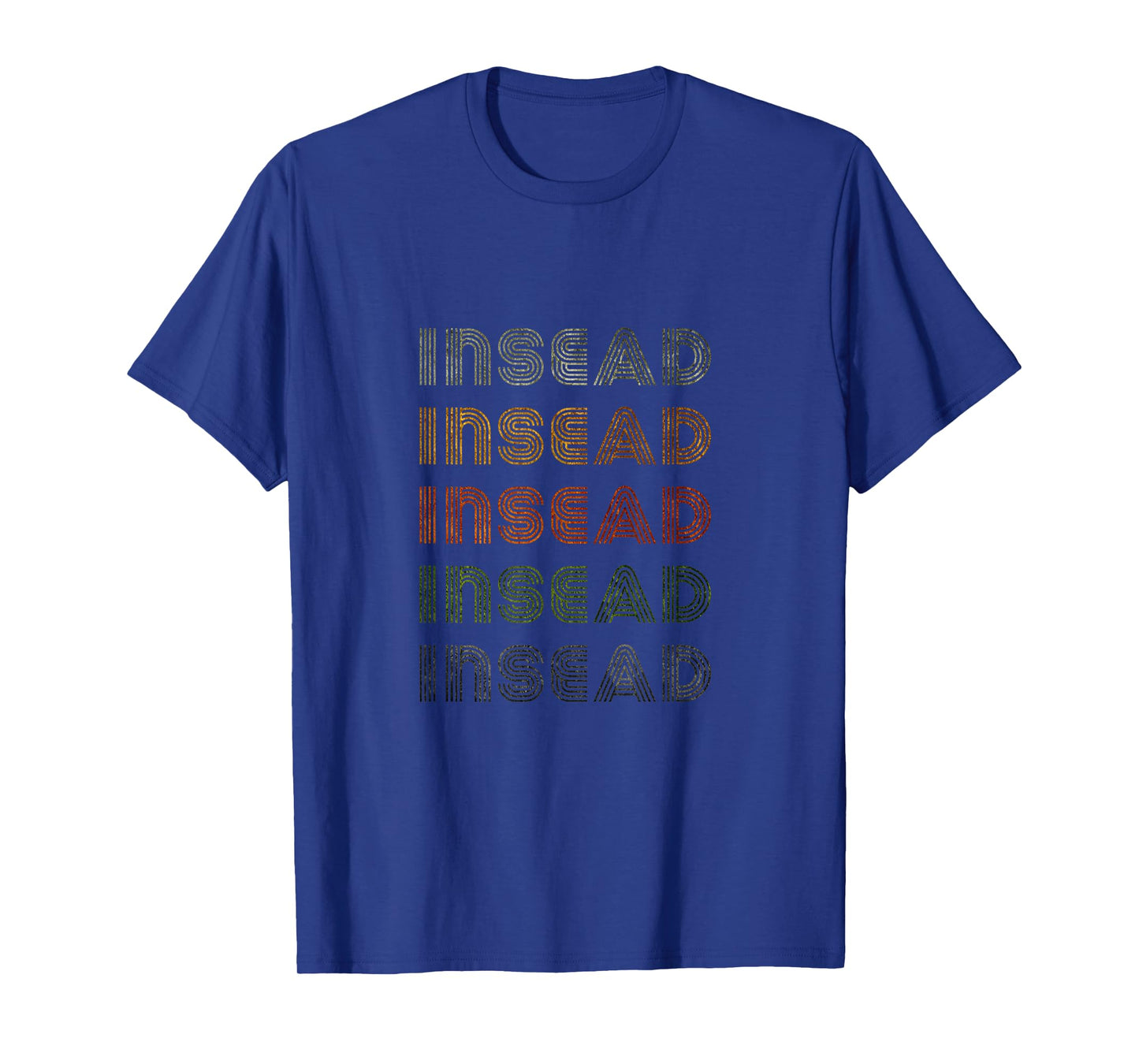 Love Heart Insead Tee Grunge Vintage Style Black Insead T-Shirt