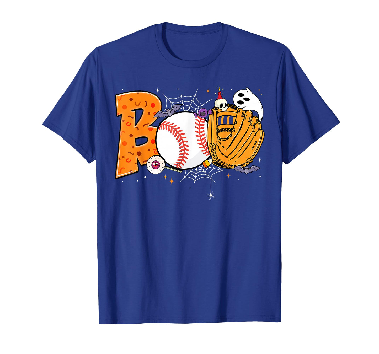 Boo Baseball Player Catcher Pitcher Funny Halloween Costume T-Shirt