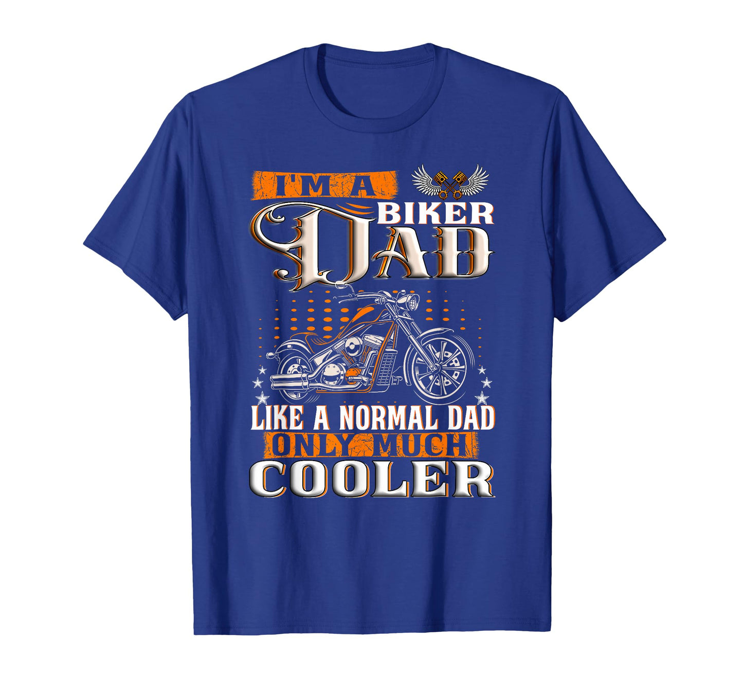 Funny Best Biker Dad Motorcycle Rider Father T-Shirt