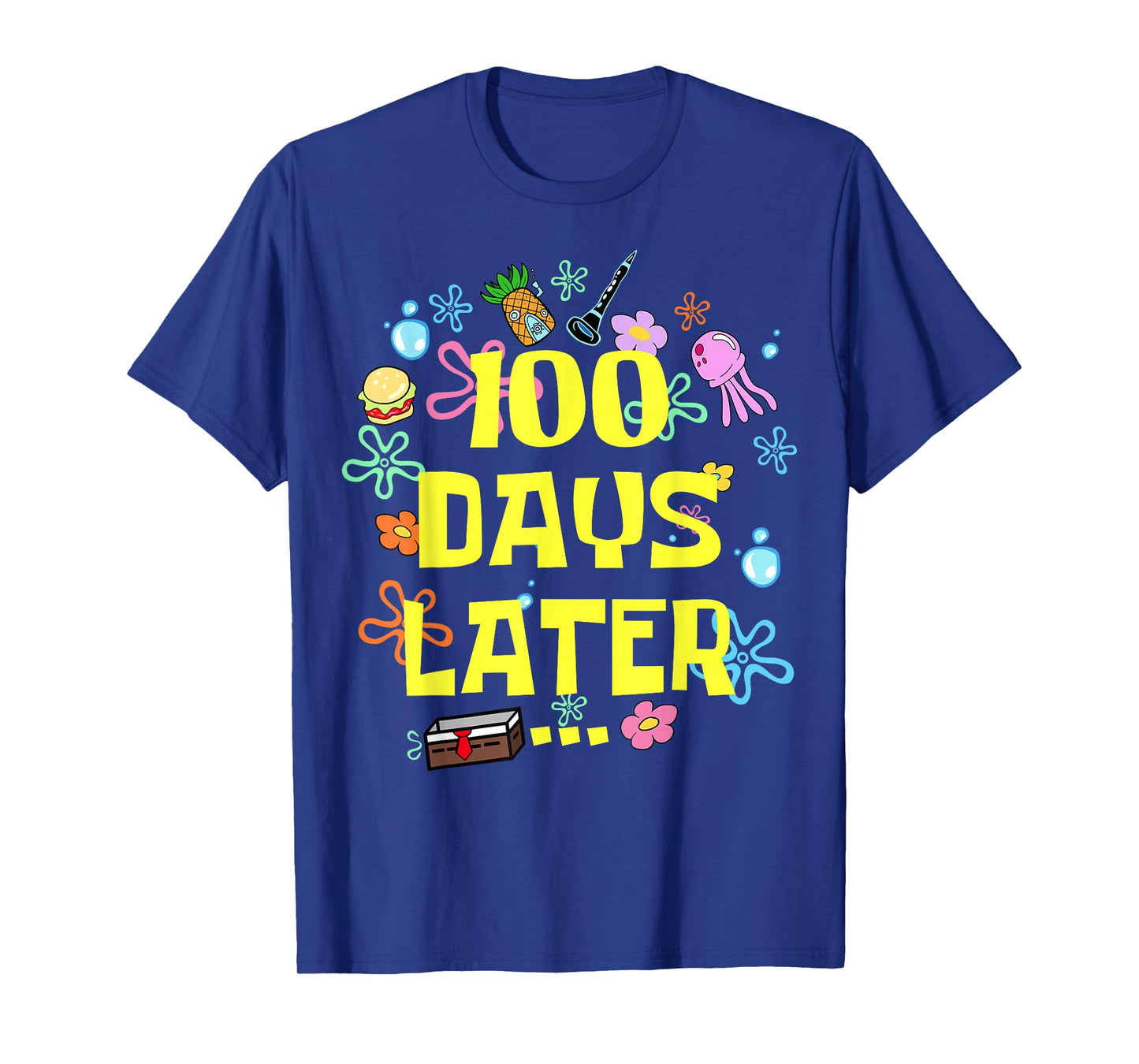 One Hundred 100 Days Later Funny 100th Day of School Meme T-Shirt