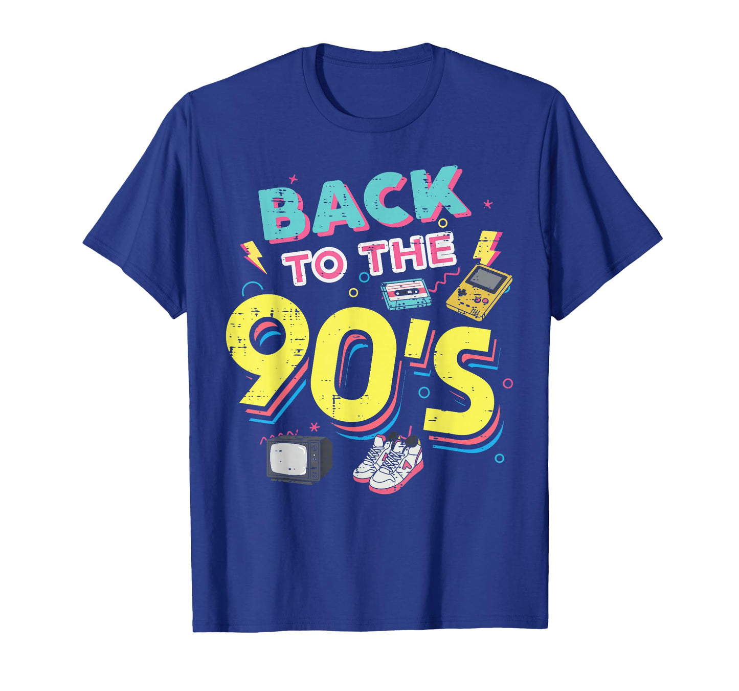 Back to The 90s Cassette Tape Retro Old School Women Men Kid T-Shirt