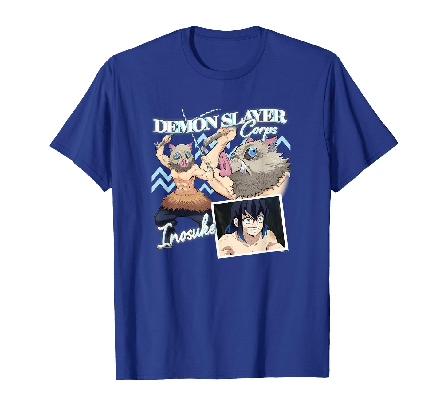 Demon Slayer: Kimetsu no Yaiba Inosuke Boar Mask Rampage T-Shirt