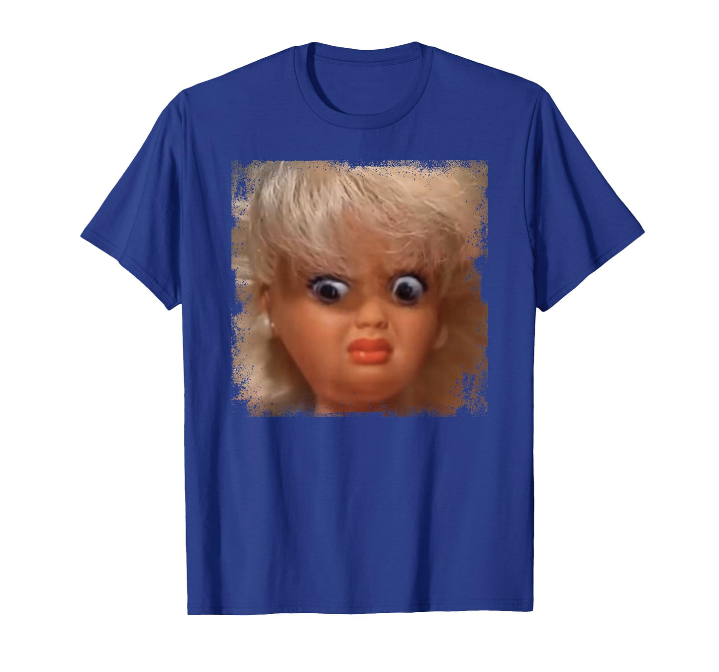Funny Doll Face Meme T-Shirt