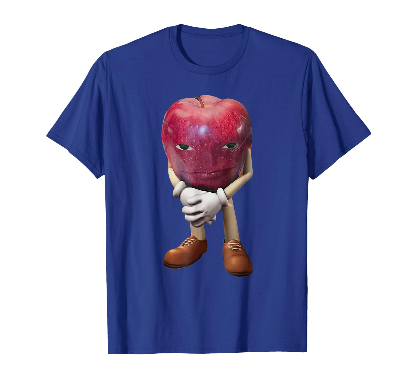 Me Asf Apple Funny Apple Face Meme Wapple T-Shirt