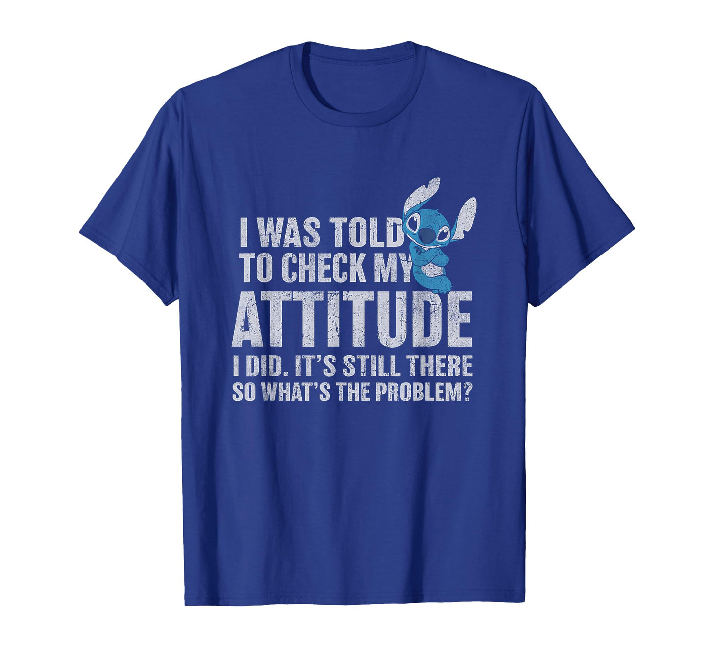 Disney Lilo & Stitch Attitude Problem Alien T-Shirt