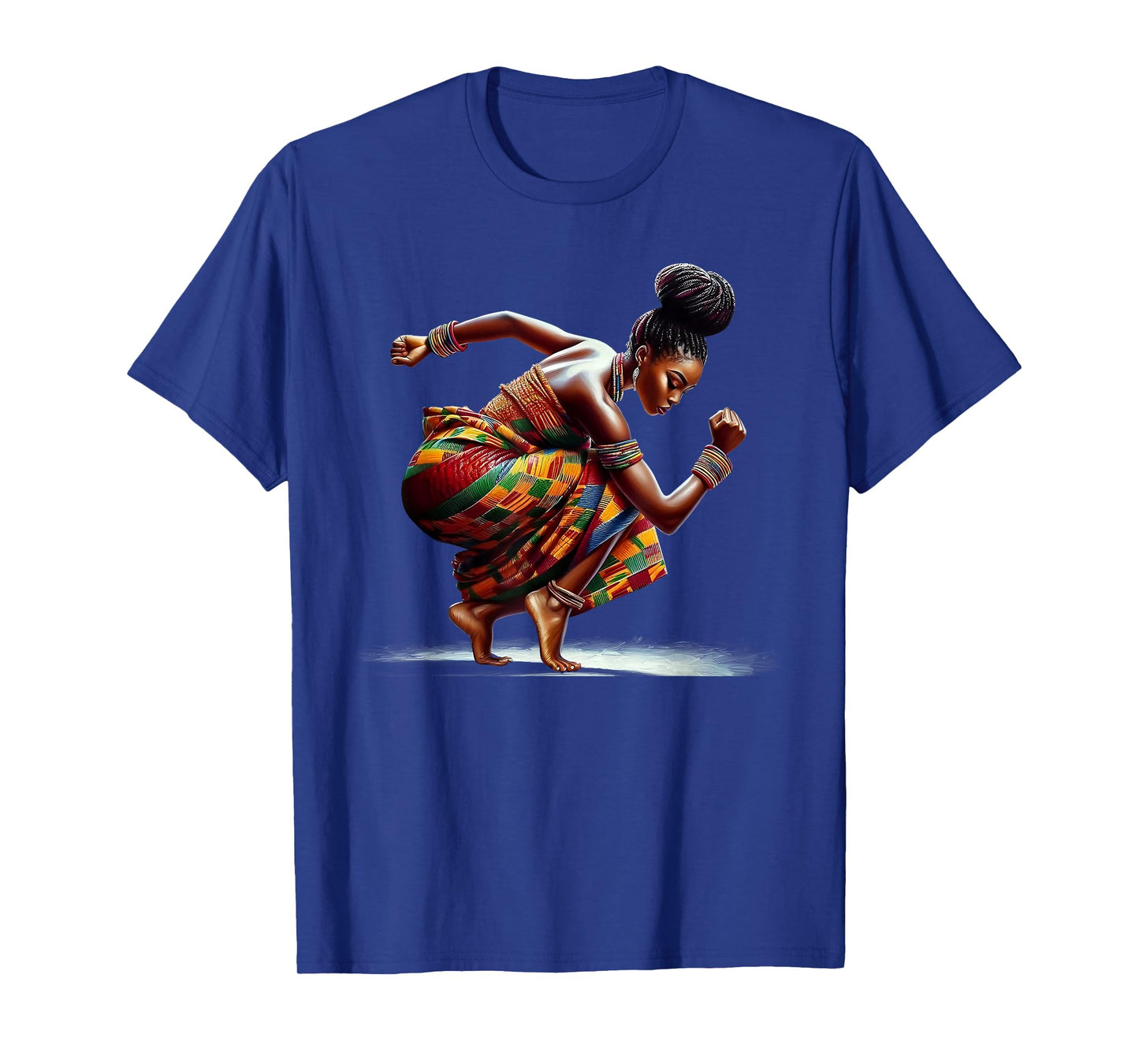 Love Black Woman African Melanin Queen Black History Month T-Shirt