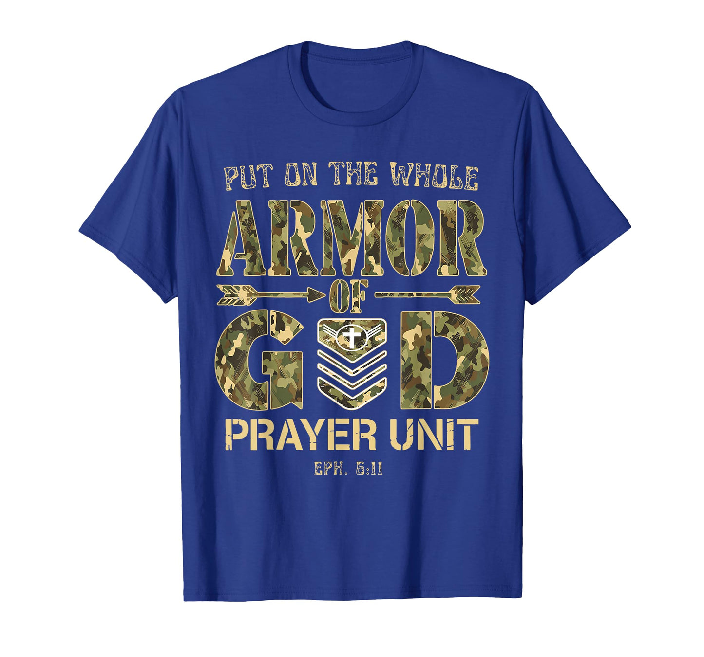 Put On The Full Armor of God - Christian Religious Bible T-Shirt