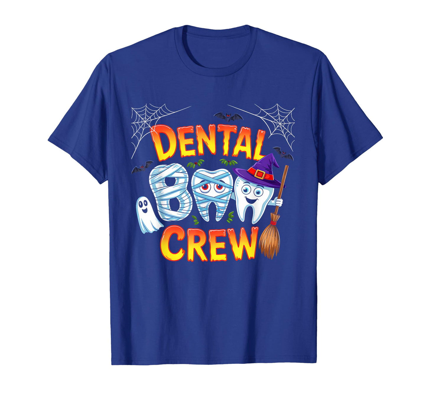 Halloween Dental Boo Crew Dentist Costume Teeth Women Men T-Shirt