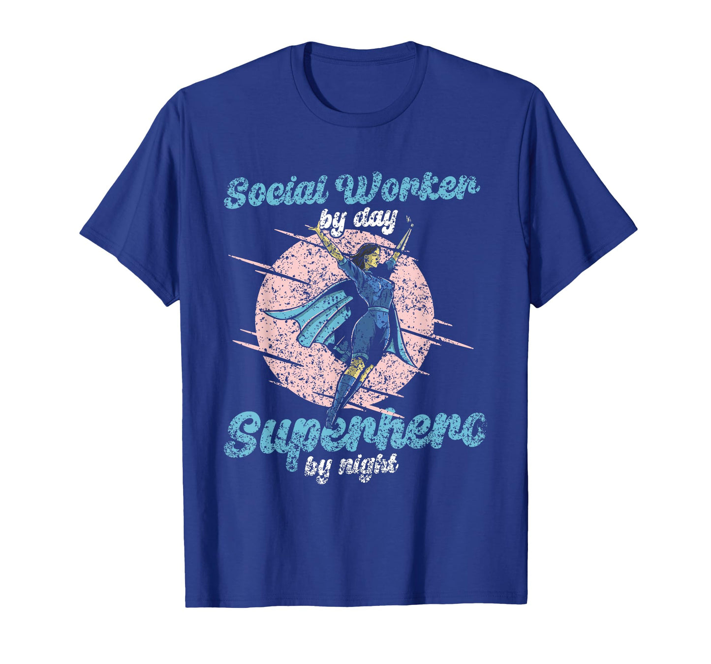 Social Worker By Day Superhero By Night Job Work Social T-Shirt