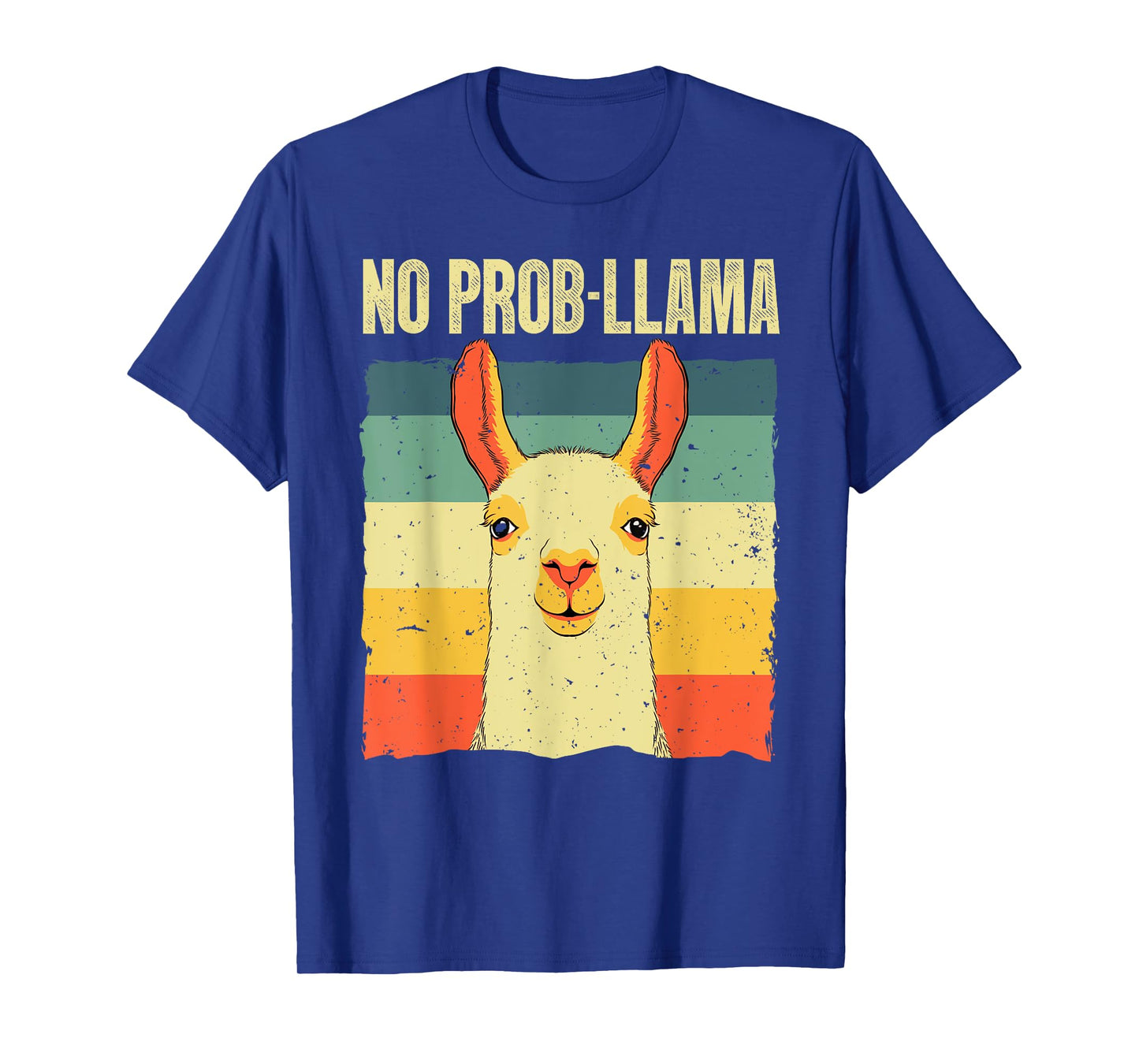 Cool Llama For Men Women No Prob Llama Alpaca Farming Animal T-Shirt