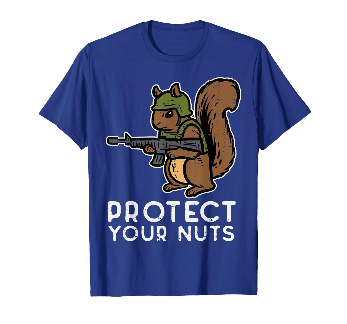 Squirrel Protect Your Nuts Funny Chipmunk Men Women Boy Kids T-Shirt