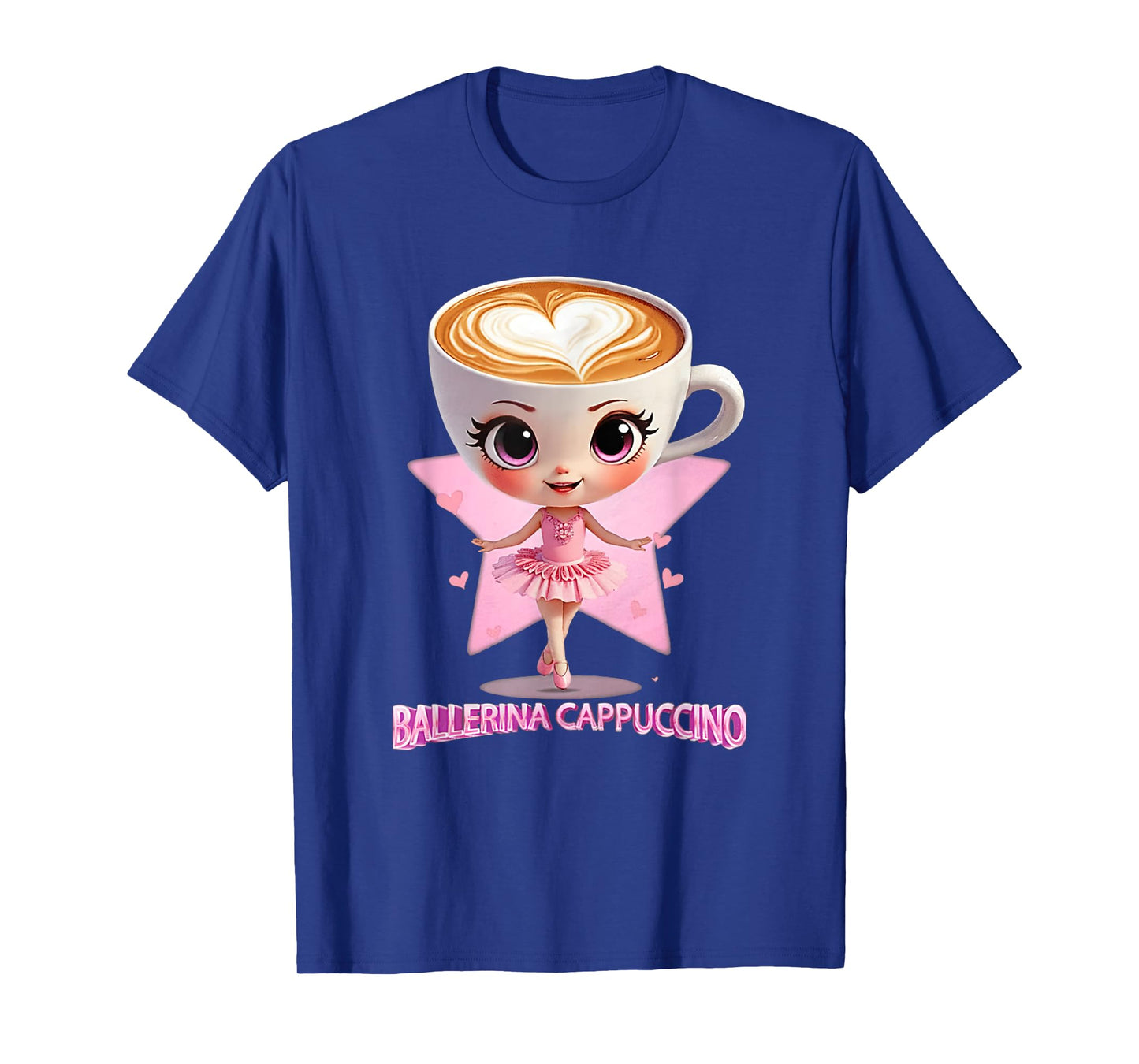 Ballerina Cappuccina Italian Brainrot Funny Cappuccino Meme T-Shirt