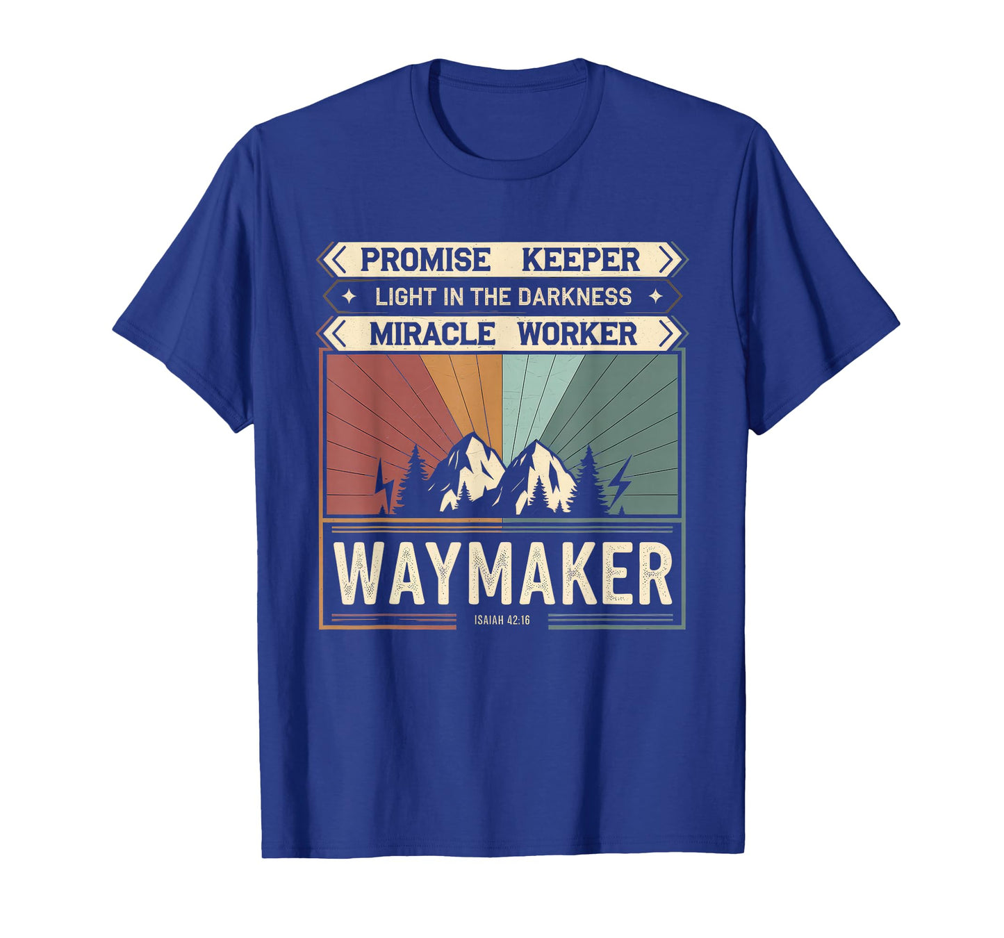 Waymaker Tshirt Promise Keeper Miracle Worker God Christian T-Shirt