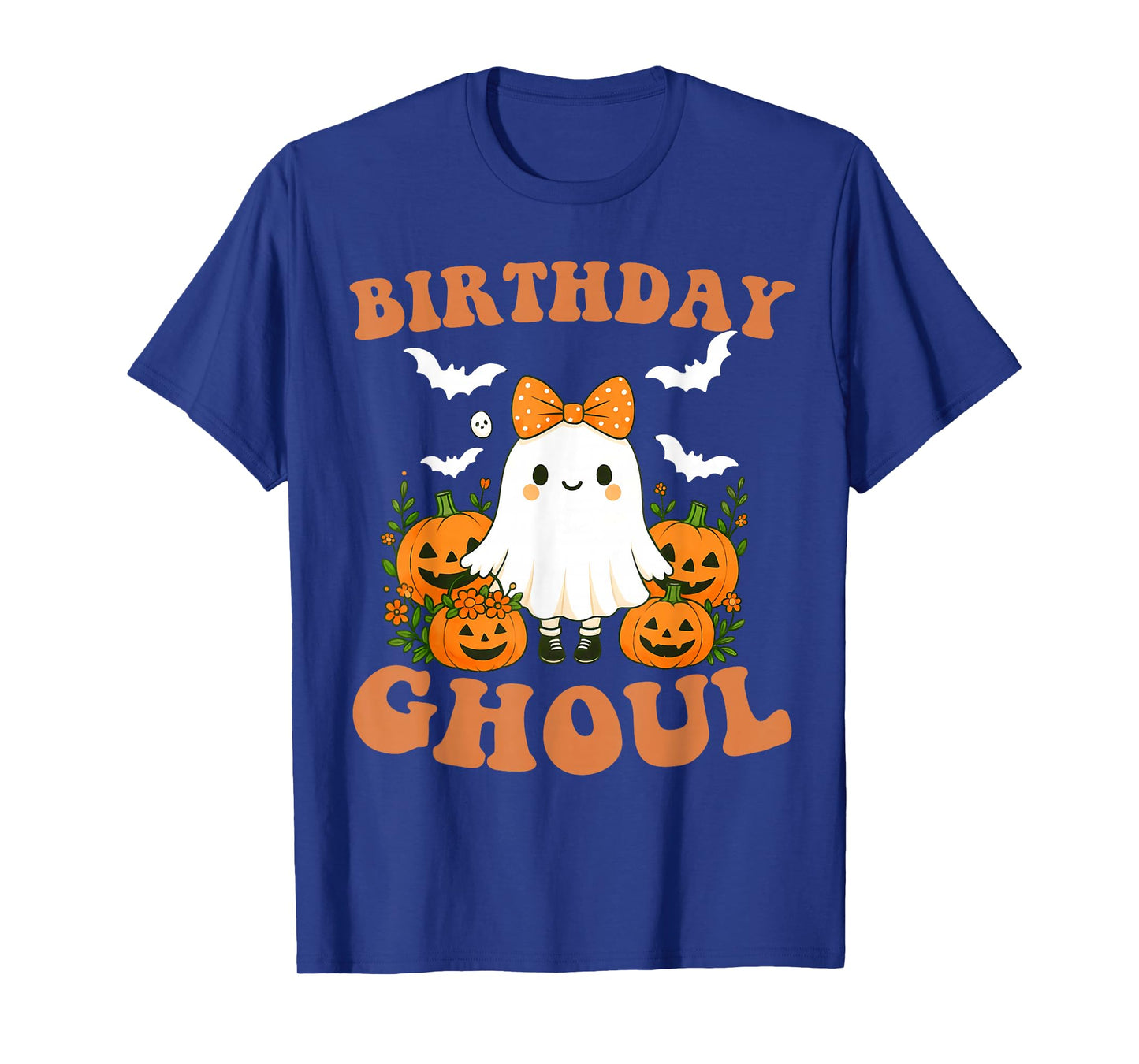 Birthday Ghoul Funny Spooky Ghost Halloween Birthday Girl T-Shirt