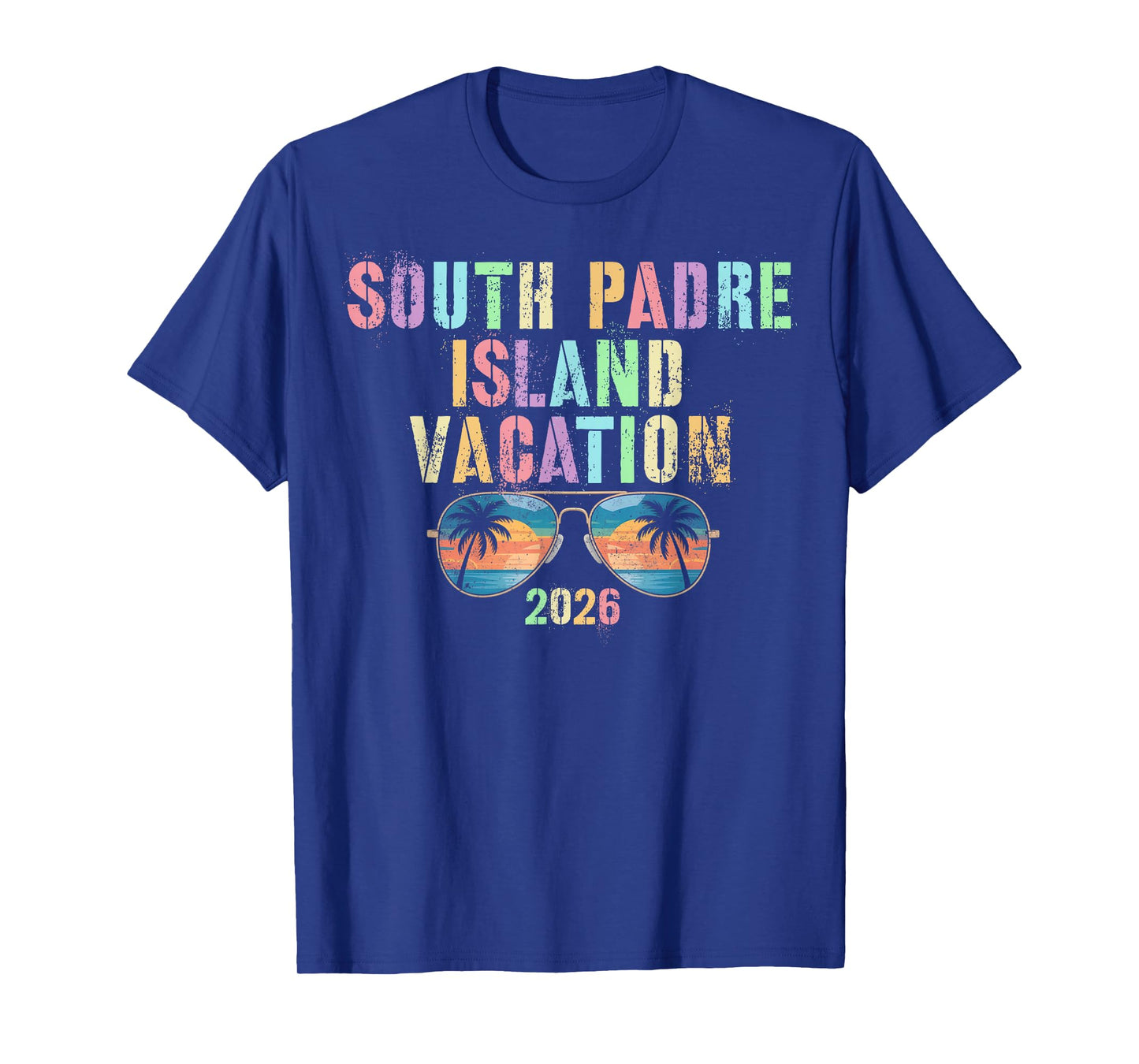 Vintage South Padre Island Vacation 2026 Vacay Swim Travel T-Shirt