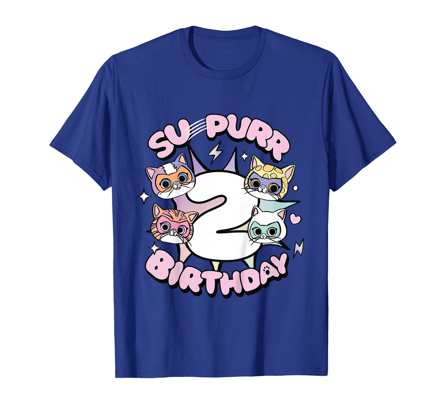 Disney Jr. SuperKitties Su-Purr 2nd Second Birthday Gift T-Shirt