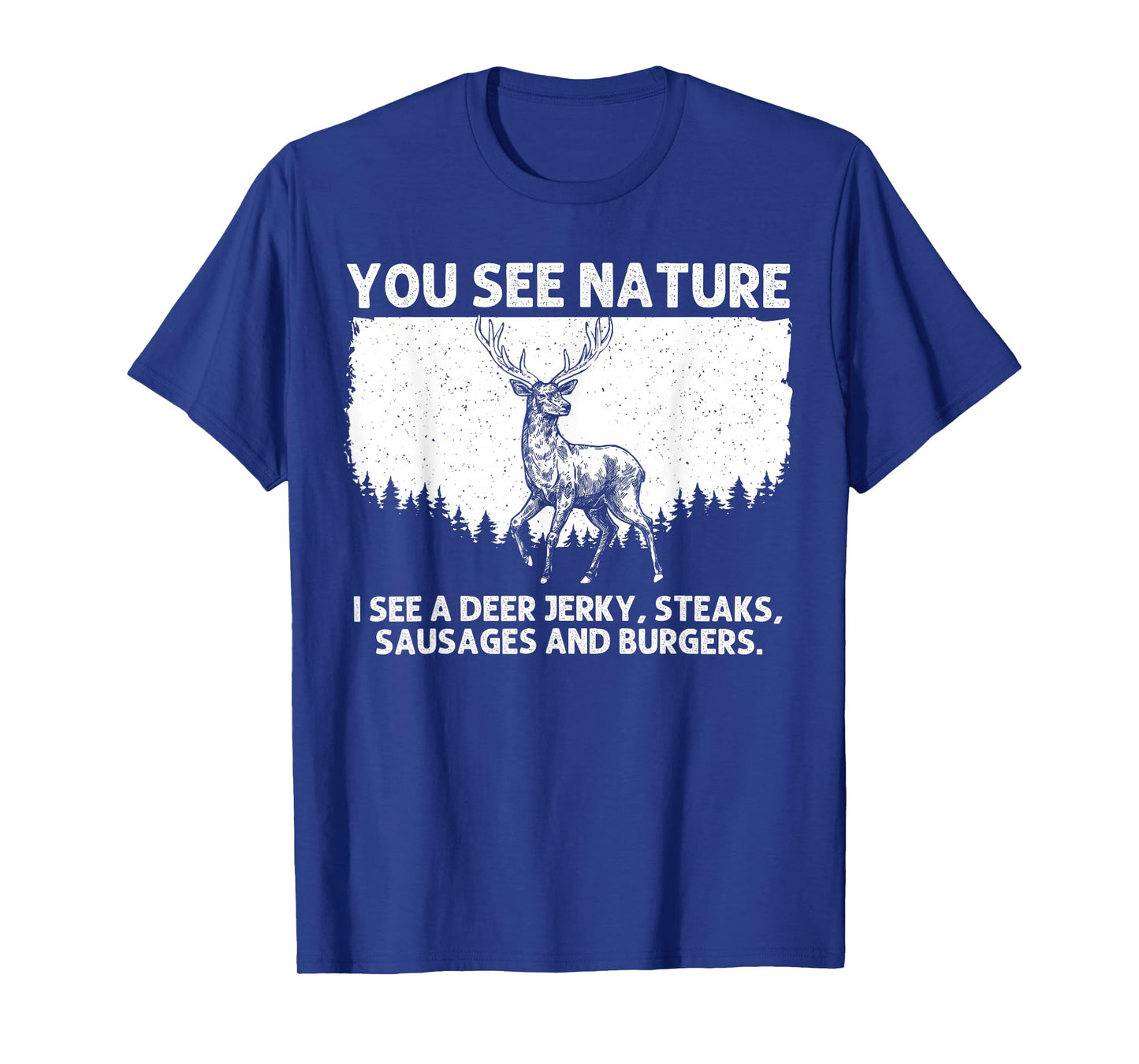 Deer Hunting Art for Men Women Wildlife Hunter Deer Hunting T-Shirt