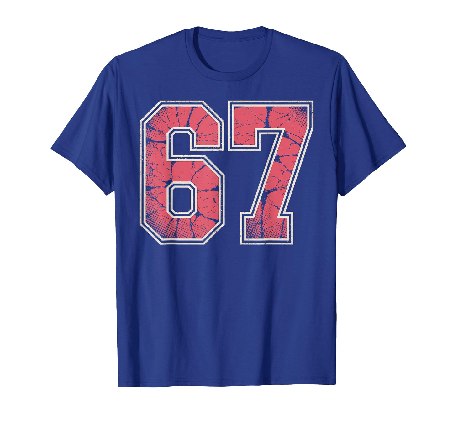 Pink and White 67 T-Shirt