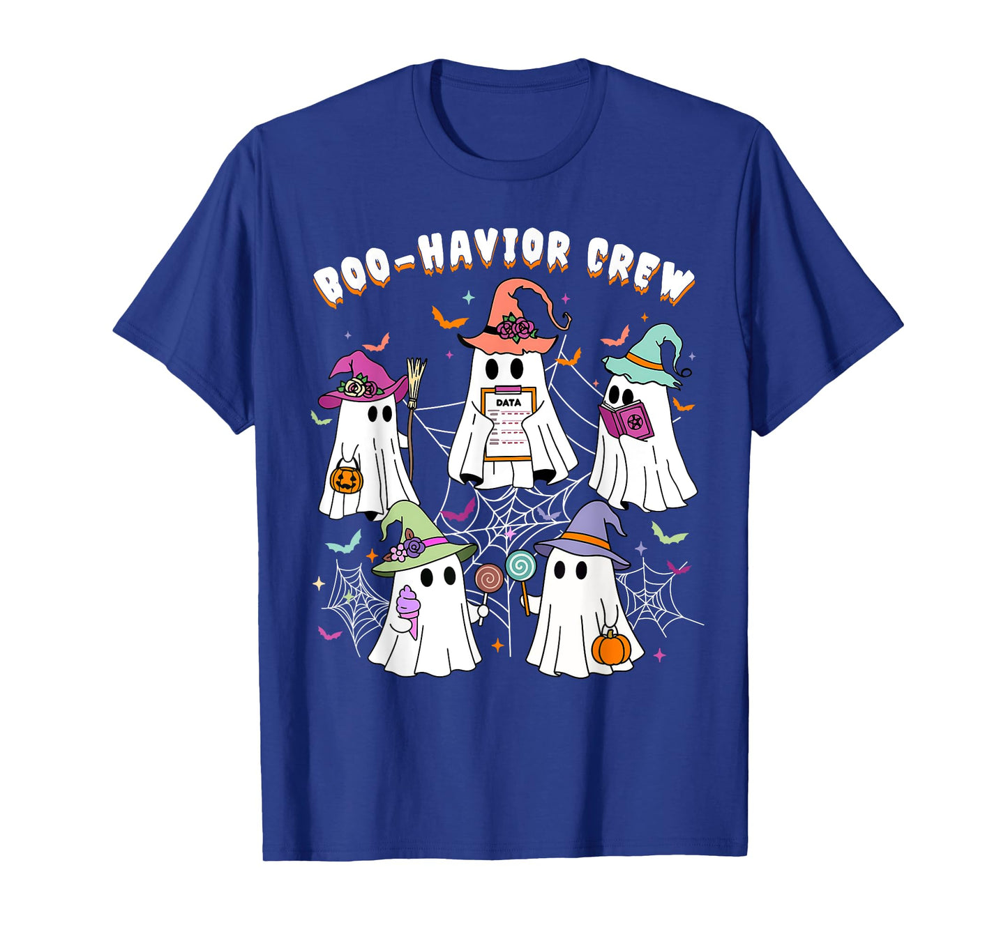 Boo-Havior Crew Behavior Analyst ABA Funny Ghost Halloween T-Shirt