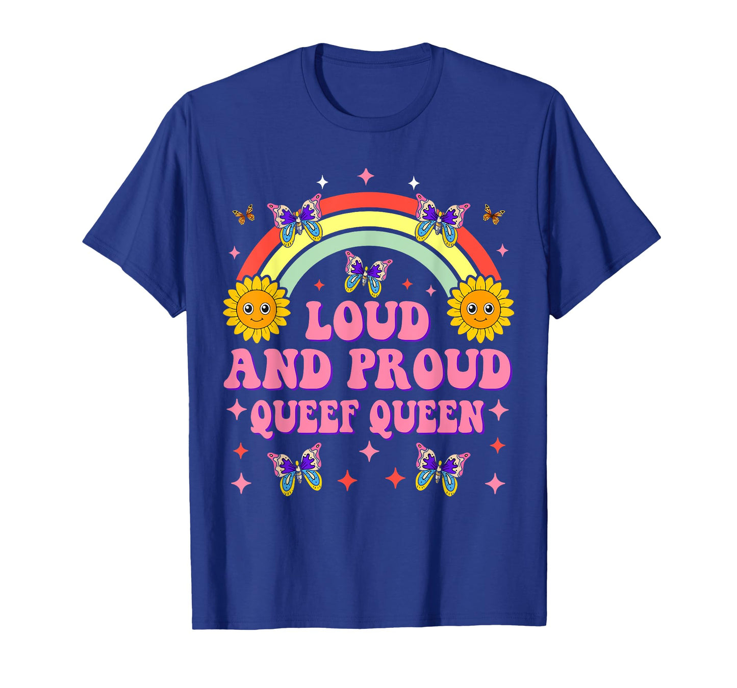 Queef Queen Embarrassing Adult Women Inappropriate Queefing T-Shirt