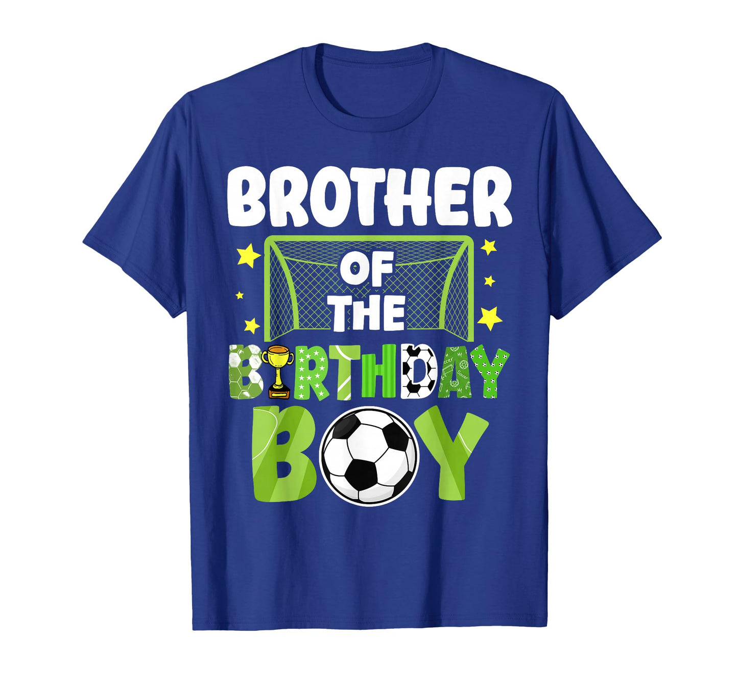 Soccer Brother Birthday Boy Party Soccer Family Matching T-Shirt