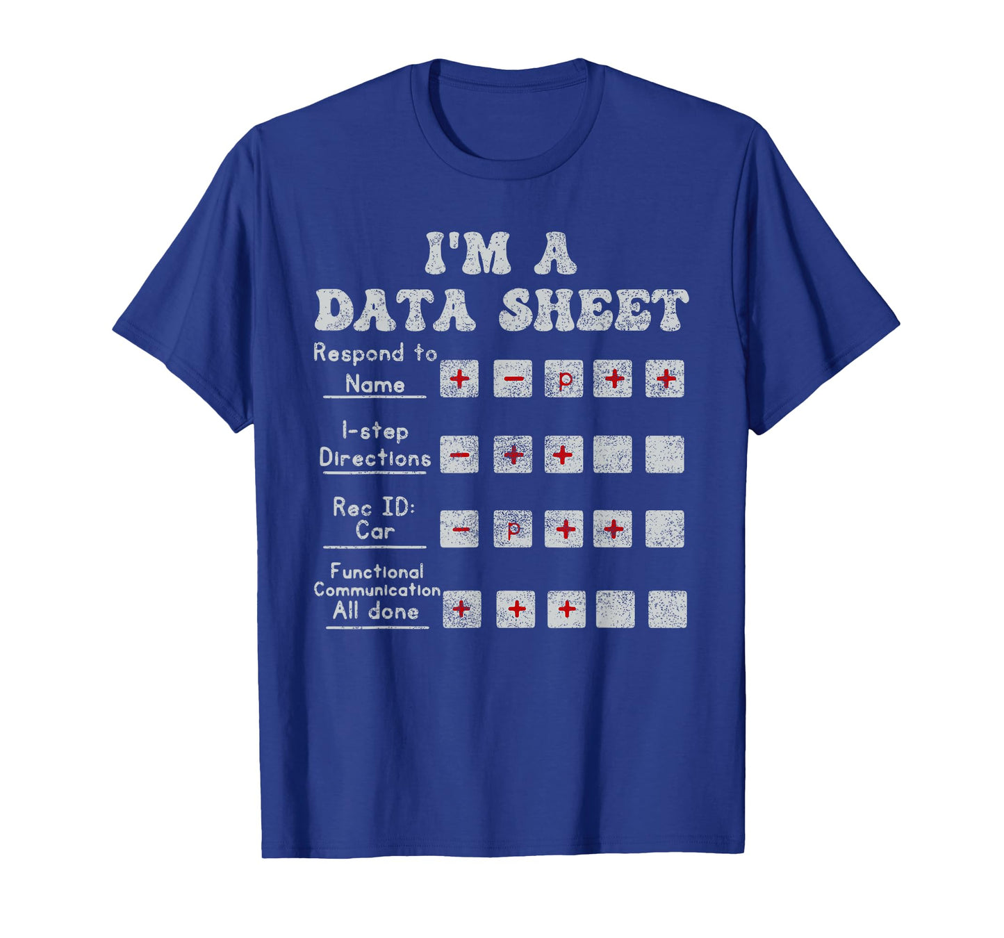 Funny ABA Halloween Costume Behavior Analyst Halloween Cost T-Shirt