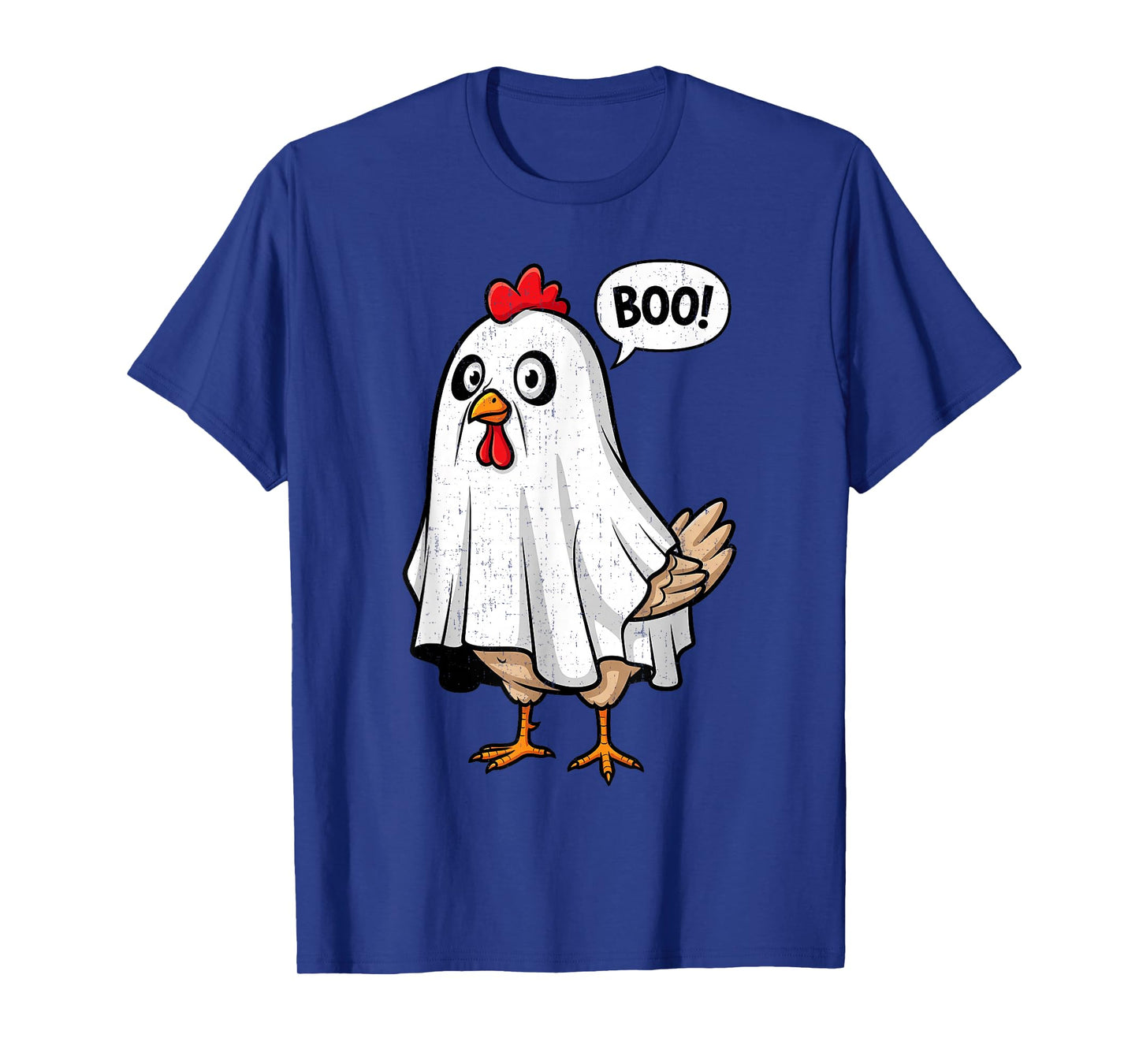 Cute Chicken Boo Funny Halloween Costume Men Women T-Shirt