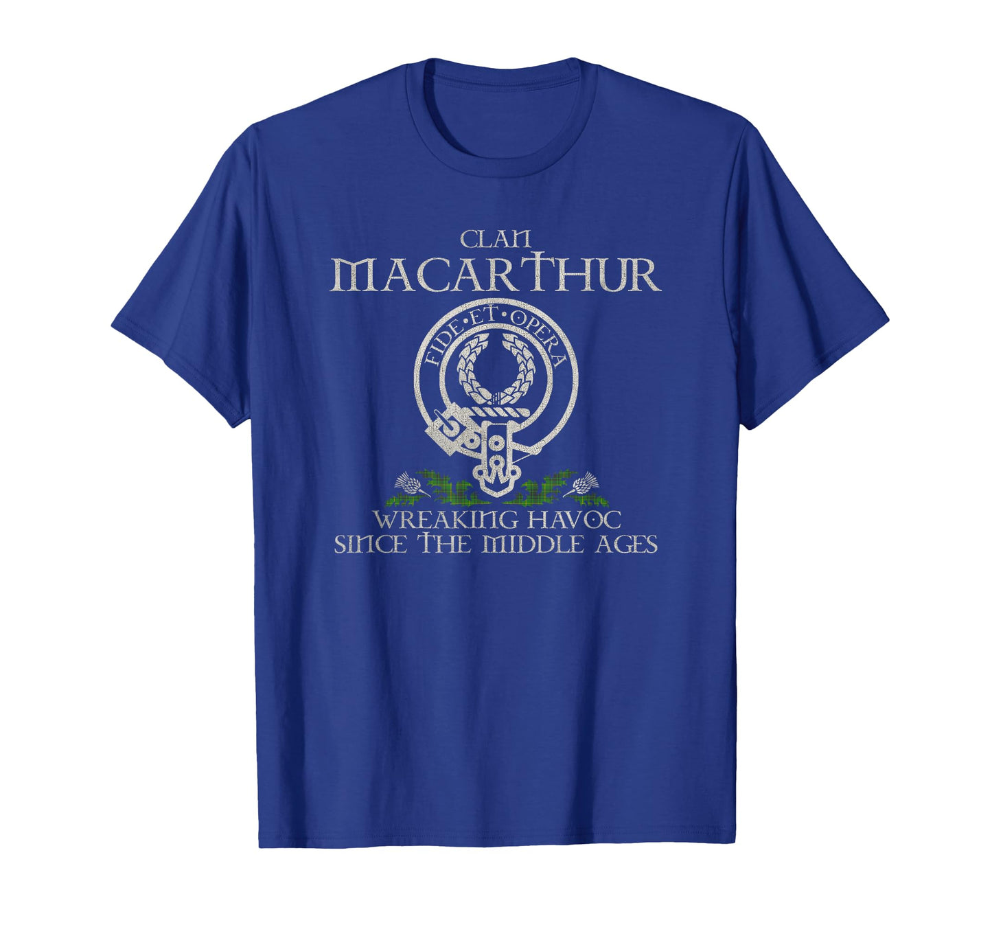 Clan MacArthur Crest, Surname, Scottish Heritage Vintage T-Shirt