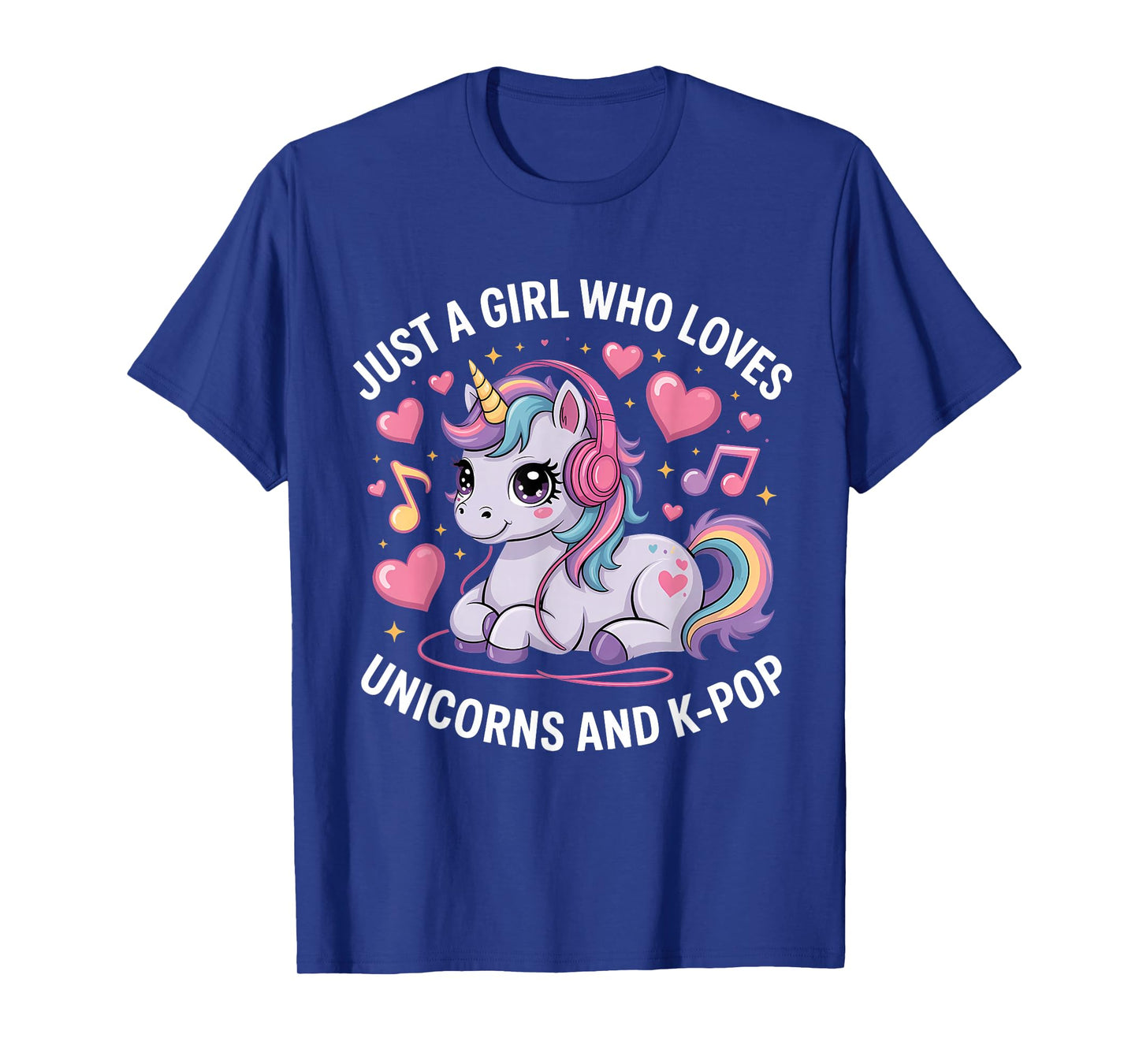 K-Pop Just A Girl Who Loves Unicorns and K-Pop K Pop Kpop T-Shirt