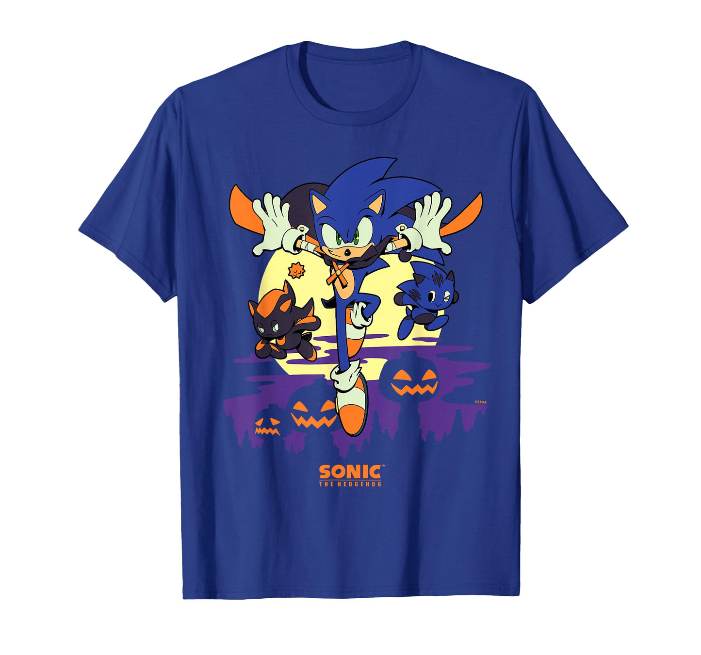 Sonic The Hedgehog - Chao Tales Halloween Moonlight Haunt T-Shirt