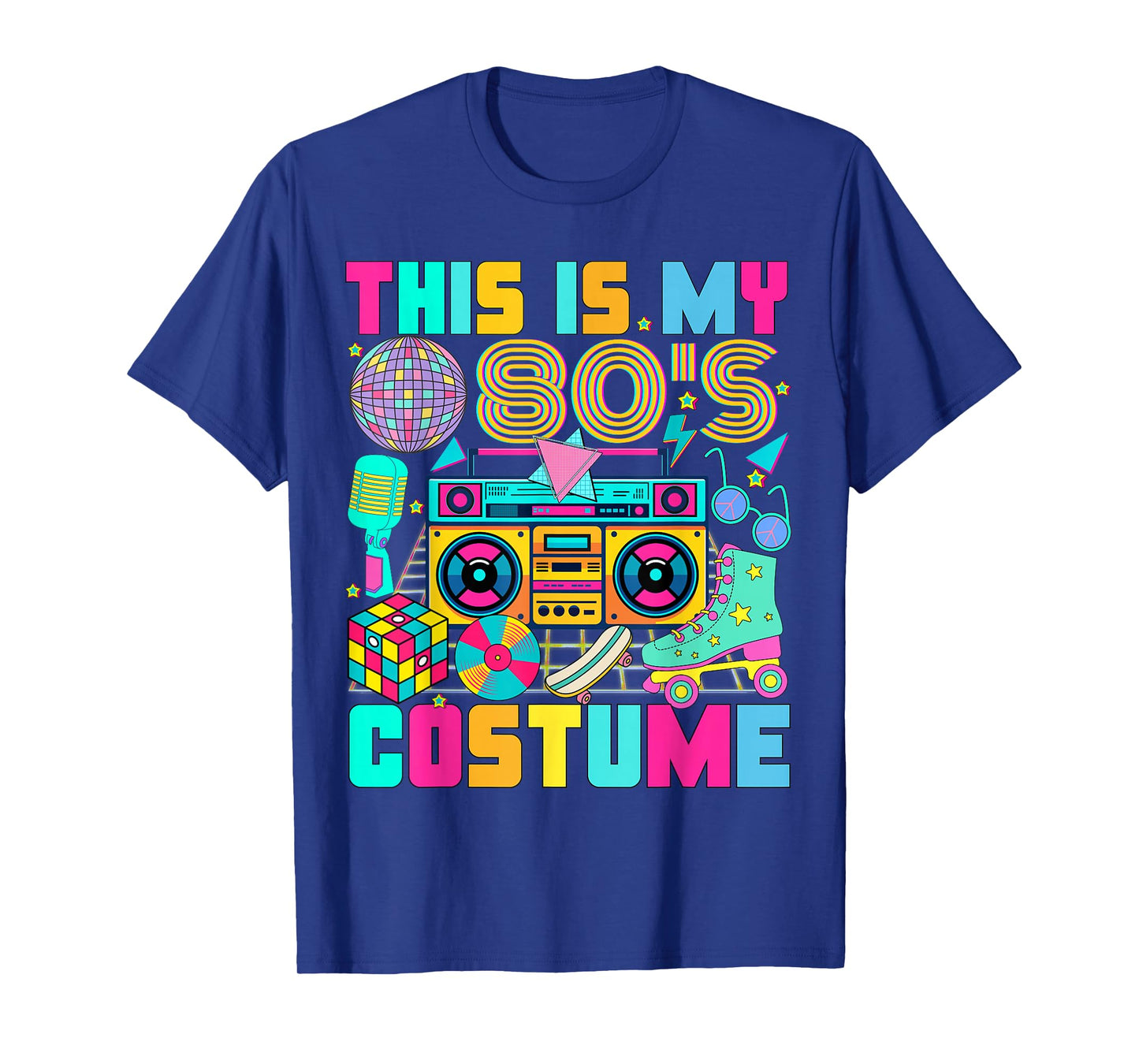 This is My 80s Costume 1980s Party 80's Outfit Men Women T-Shirt